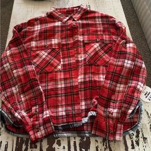 Cropped Flannel